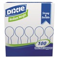 Dixie SM207 Heavy Mediumweight Plastic Cutlery Soup Spoon (1000/Carton) image number 1