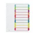 Avery 11842 1 - 10 Tab Customizable TOC Ready Index Divider Set - Multicolor (1 Set) image number 3