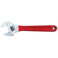 Adjustable Wrenches | Klein Tools D507-12 12 in. Extra Capacity Adjustable Wrench - Transparent Red Handle image number 5