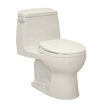 TOILETS | TOTO MS853113E#11 Eco UltraMax Round 1-Piece Floor Mount Toilet (Colonial White)