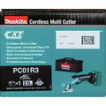 Rotary Tools | Makita PC01R3 12V max CXT Lithium-Ion Multi-Cutter Kit (2.0Ah) image number 11