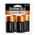 Battery Chargers | Duracell MN1300R4Z CopperTop Alkaline D Batteries (4/Pack) image number 0