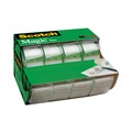  | Scotch 4105 Magic Tape In Handheld Dispenser, 3/4-in X 300-in, 1-in Core, Clear (4/Pack) image number 1