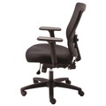 Office Jansan | Alera ALENV42M14 Envy Series 17 in. to 21.5 in. Seat Height Supports Up to 250 lbs. Mesh Mid-Back Multifunction Chair - Black image number 3