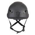 Hard Hats | Klein Tools 60515 Premium KARBN Pattern Non-Vented Class E Safety Helmet with Headlamp image number 2