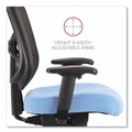 Office Chairs | Alera ALEEL42BME70B 17.9 in. to 21.8 in. Seat Height Elusion Series Mesh Mid-Back Swivel/Tilt Chair Supports Up to 275 lbs. - Light Blue image number 9
