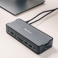 Office Jansan | Verbatim 32171 15-in-1 Audio/DisplayPort/HDMI/Micro SD/RJ45/SD/USB-A/USB-C Pro Docking Station - Gray image number 6