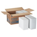 Office Jansan | Dixie Ultra 92117 2-Ply 1/8-Fold 17 in. x 17 in. Linen-Replacement Dinner Napkins - White (400/Carton) image number 0
