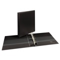 Office Jansan | Avery 79699 Heavy-Duty 1 in. Capacity 11 in. x 8.5 in. 3 Ring View Binder with DuraHinge and One Touch EZD Rings - Black image number 2