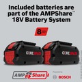 Rotary Hammers | Factory Reconditioned Bosch GBH18V-45CK24-RT PROFACTOR 18V Hitman Connected-Ready SDS-max Brushless Lithium-Ion 1-7/8 in. Cordless Rotary Hammer Kit with 2 Batteries (8.0 Ah) image number 11