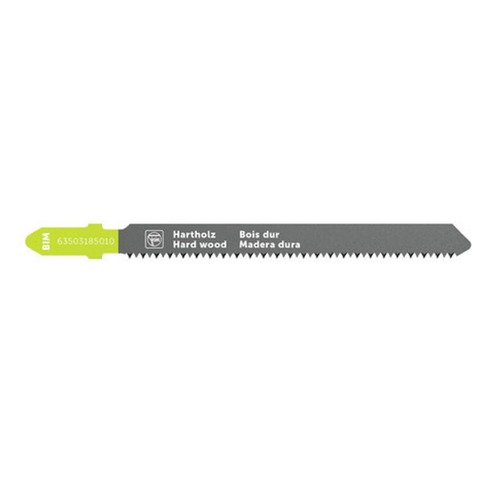 Jigsaw Blades | Fein 63503185010 (5/Pack) 3 in. 17 TPI Chrome-Vanadium T-Shank Jigsaw Blade image number 0