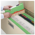 Office Jansan | Smead 12110 Colored File Folders with Reinforced 1/3-Cut Top Straight Tabs - Letter, Green (100/Box) image number 6