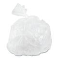 Trash Bags | Inteplast Group VALH2433N8 High-Density 16 Gallon 24 in. x 31 in. Commercial Can Liners - Clear (1000/Carton) image number 1