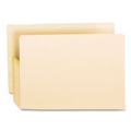 Office Jansan | Pendaflex 22823 5.25 in. Expansion Legal Size Drop Front Shelf File Pockets with Rip-Proof-Tape Gusset Top - Manila (10/Box) image number 2
