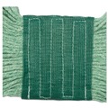 Mops | Boardwalk BWK502GNCT 5 in. Headband, Cotton/Synthetic Fiber, Super Loop Wet Mop Head - Medium, Green (12/Carton) image number 4