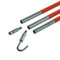 Wire & Conduit Tools | Klein Tools 56312 12 ft. Lo-Flex Fish Rod Set (3-Piece) image number 3