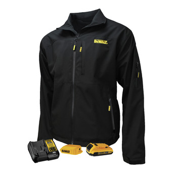 WINTER GEAR | Dewalt DCHJ090BD1-L Structured Soft Shell Heated Jacket Kit