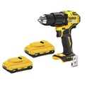 Hammer Drills | Dewalt DCD798BDCB240-2 20V MAX Brushless 1/2 in. Cordless Hammer Drill Driver and (2) 20V MAX 4 Ah Compact Lithium-Ion Batteries Bundle image number 0