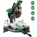 Miter Saws | Metabo HPT C12FDHS 15 Amp Dual Bevel 12 in. Corded Miter Saw with Laser Guide image number 3
