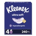 Paper Towels and Napkins | Kleenex 54308 Ultra Soft 3-Ply Facial Tissue - White (12/Carton) image number 5