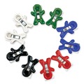Paper Clips, Binder Clips, & Fasteners | TPG Creations TPG-13210 Magnet Man - Assorted Colors (10/Pack) image number 0