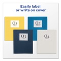 Office Jansan | Avery 47992 40 Sheet Capacity 11 in. x 8.5 in. Two-Pocket Folder - Yellow (25/Box) image number 6