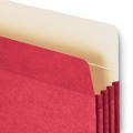 Mothers Day Sale! Save an Extra 10% off your order | Smead 73231 3.5 in. Expansion Colored File Pockets - Letter Size, Red image number 3