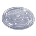 Labor Day Sale! Save $30 off $199! | Fabri-Kal 000000000009509111 Greenware Plastic Cold Drink Lids, Fits 9 oz Old-Fashioned Cups/12 oz Squat Cups/20 oz Cups - Clear (1000/Carton) image number 1