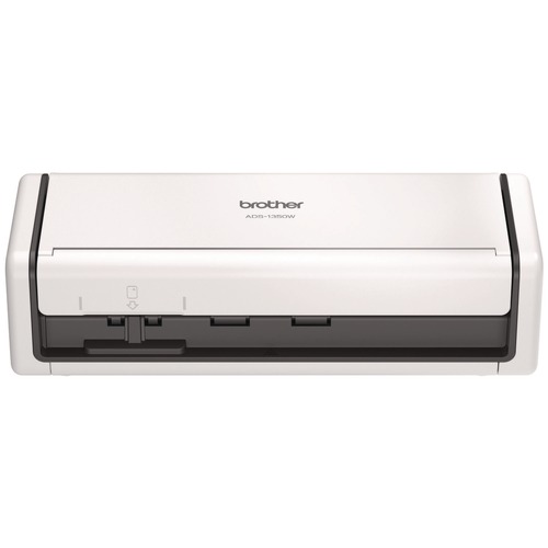 Office Electronics & Batteries | Brother ADS1350W 600 dpi x 600 dpi Optical Resolution 20-Sheet Duplex Auto Document Feeder ADS-1350W Compact Desktop Scanner image number 0