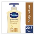 Cleaning & Janitorial Supplies | Vaseline 07900EA Intensive Care 20.3 oz. Pump Bottle Essential Healing Body Lotion image number 2