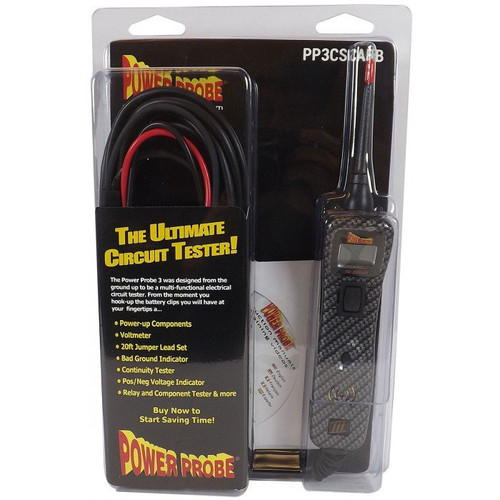 Diagnostics Testers | Power Probe PP3CSCARB Power Probe III Circuit Tester (Carbon Fiber) image number 0