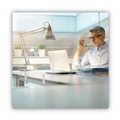 Office Furniture Accessories | MasterVision GL3501393 Protector Series 55.1 in. x 0.16 in. x 35.4 in. Frameless Glass Desktop Divider - Clear/Aluminum (1/Carton) image number 7