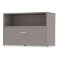 Office & Office Supplies | Linea Italia LITUR604ASH Urban 35.25 in. x 15.25 in. x 23.75 in. 36 in. Credenza Bottom Pedestal - Ash image number 0