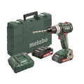 Hammer Drills | Metabo 602316520 18V LT SB 18 BL Lithium-Ion Brushless 1/2 in. Cordless Hammer Drill kit (2 Ah) image number 0