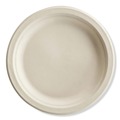 Office Jansan | Chinet 25775 8.75 in. Diameter Paper Pro Round Plates - White (500/Carton) image number 1