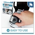 Labels | DYMO 41913 D1 High-Performance 0.37 in. x 23 ft. Polyester Removable Label Tape - Black on White image number 2