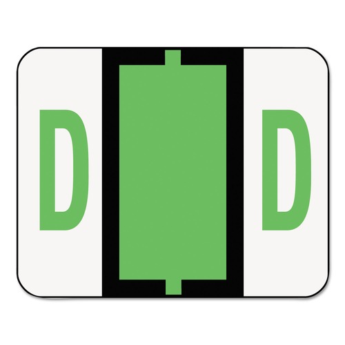 Labels | Smead 67074 1 in. x 1.25 in. D Color-Coded End Tab Filing Labels - White (1-Roll) image number 0