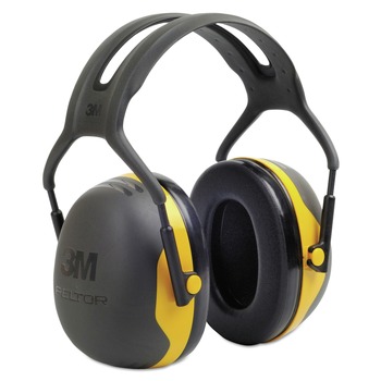 3M PELTOR X2 24 dB NRR Earmuffs - Yellow/Black