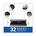 Office Jansan | Swingline A7074300E 32-Sheet Easy Touch 2- to 3-Hole Punch with Cintamatic Centering - Black/Gray image number 4