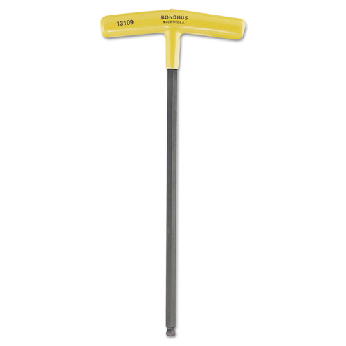 Wrenches | Bondhus 13109 5/32 in. Balldriver Tip Graduated Length T-Handle - Yellow/Black image number 0
