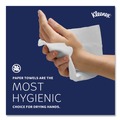 Cleaning & Janitorial Supplies | Kleenex 1890 9.2 in. x 9.4 in. 1-Ply Multi-Fold Paper Towels - White (2400/Carton) image number 4