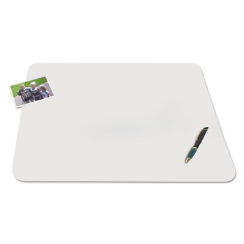 Artistic 17 in. x 12 in. Krystal View Desk Pad with Antimicrobial Protection - Matte Finish, Clear