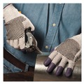 Work Gloves | Ansell KIM97430 220 mm Length G60 PURPLE NITRILE Cut Resistant Glove - Small/Size 7, Blue/White (12/Carton) image number 2