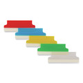 Office Jansan | Avery 16239 2 in. Wide 1/5-Cut Insertable Index Tabs with Printable Inserts - Assorted Colors (25/Pack) image number 1