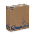 Cups and Lids | Dixie DL9540 10 oz. Sip-Through Hot Drink Dome Lids - White (100/Pack) image number 3