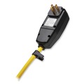 Surge Protectors | Tripp Lite TLM812GF Protect It! 8-Outlet Safety Power Strip with GFCI Plug and 12 ft. Cord - Yellow/Black image number 4