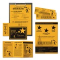 Office Jansan | Astrobrights 22771 65 lbs. 8-1/2 in. x 11 in. Color Cardstock - Galaxy Gold (250/Pack) image number 3