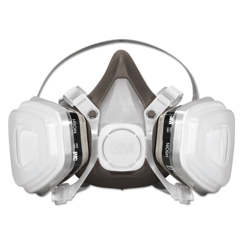 Respirators | 3M 142-53P71 Half Facepiece Disposable Respirator Assembly image number 0