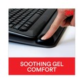 Mouse Pads & Wrist Support | 3M WR422LE 25.5 in. x 10.6 in. Antimicrobial Gel Mouse Pad/Keyboard Wrist Rest Platform - Black/Silver image number 6