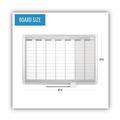  | MasterVision GA0396830 36 in. x 24 in. Aluminum Frame Weekly Planner image number 5